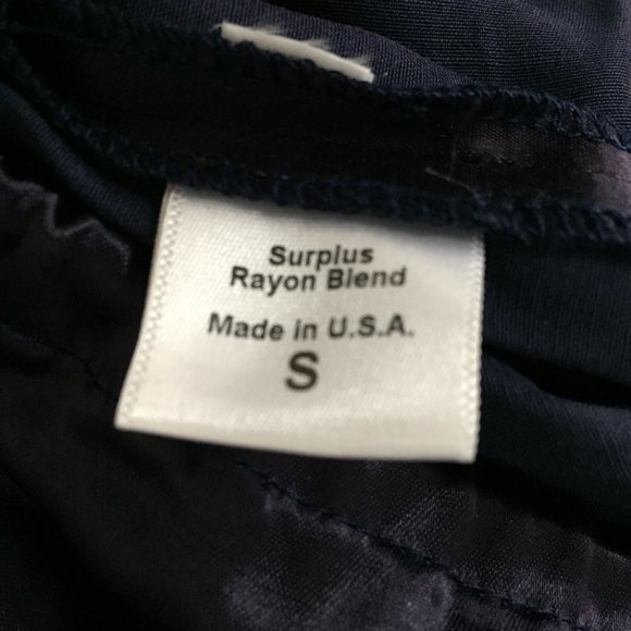 ODE TO JEUNE Dark Purple Sateen/Satin Drawstring Hem Cropped Shirt Top - Picture 3 of 9